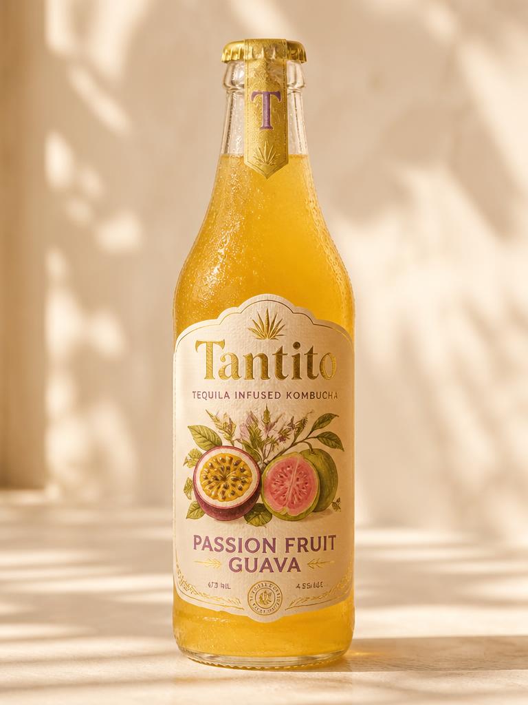 Tantito Passion Fruit Guava bottle